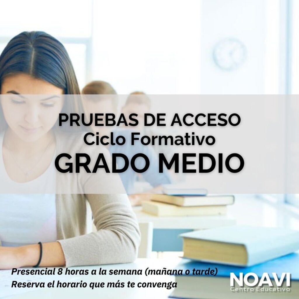 preparación de acceso a grado medio