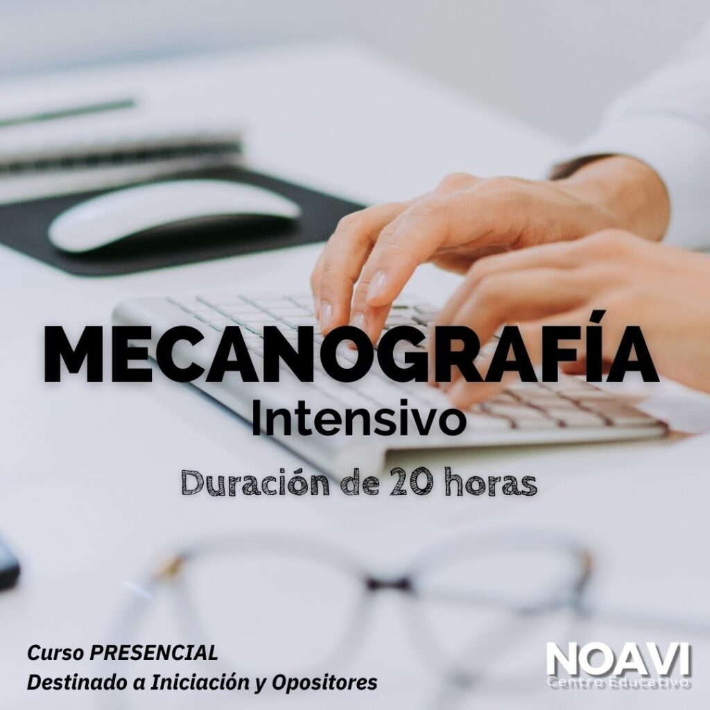 Curso mecanografía