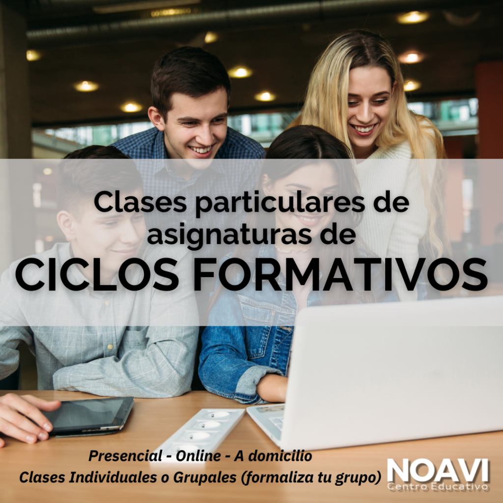 Clases particulares ciclos formativos