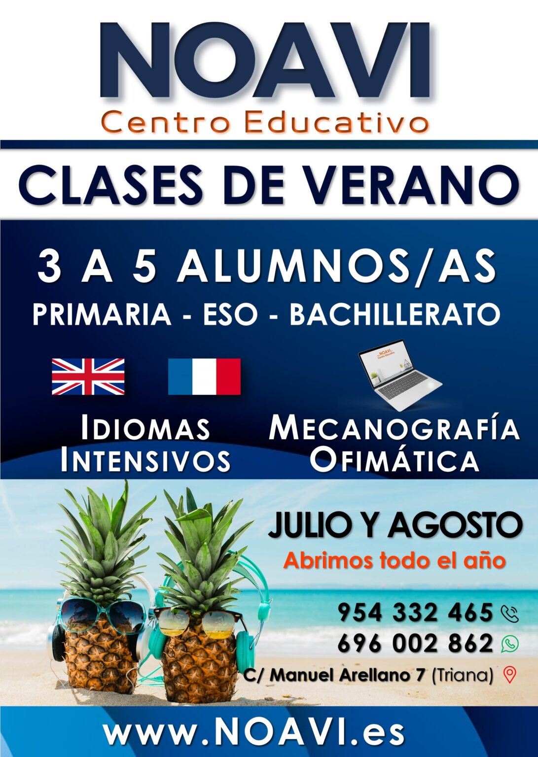 Clases Particulares en Verano (Julio y Agosto)