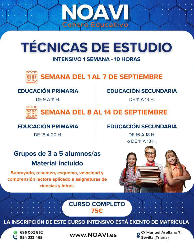 Intensivo Técnicas de Estudio