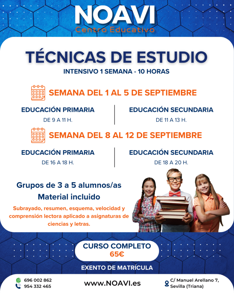 Curso Intensivo TÉCNICAS DE ESTUDIO